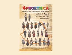 Afișul Festivalului ProEtnica 2025, ediția a XXI-a, autor Mihai Szabo